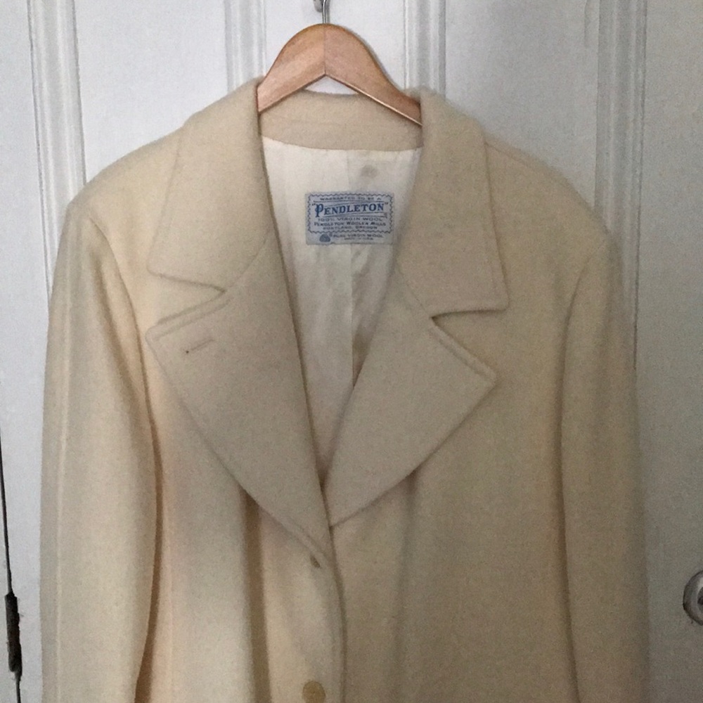 Vintage Pendleton wool coat